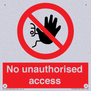 No unauthorised access